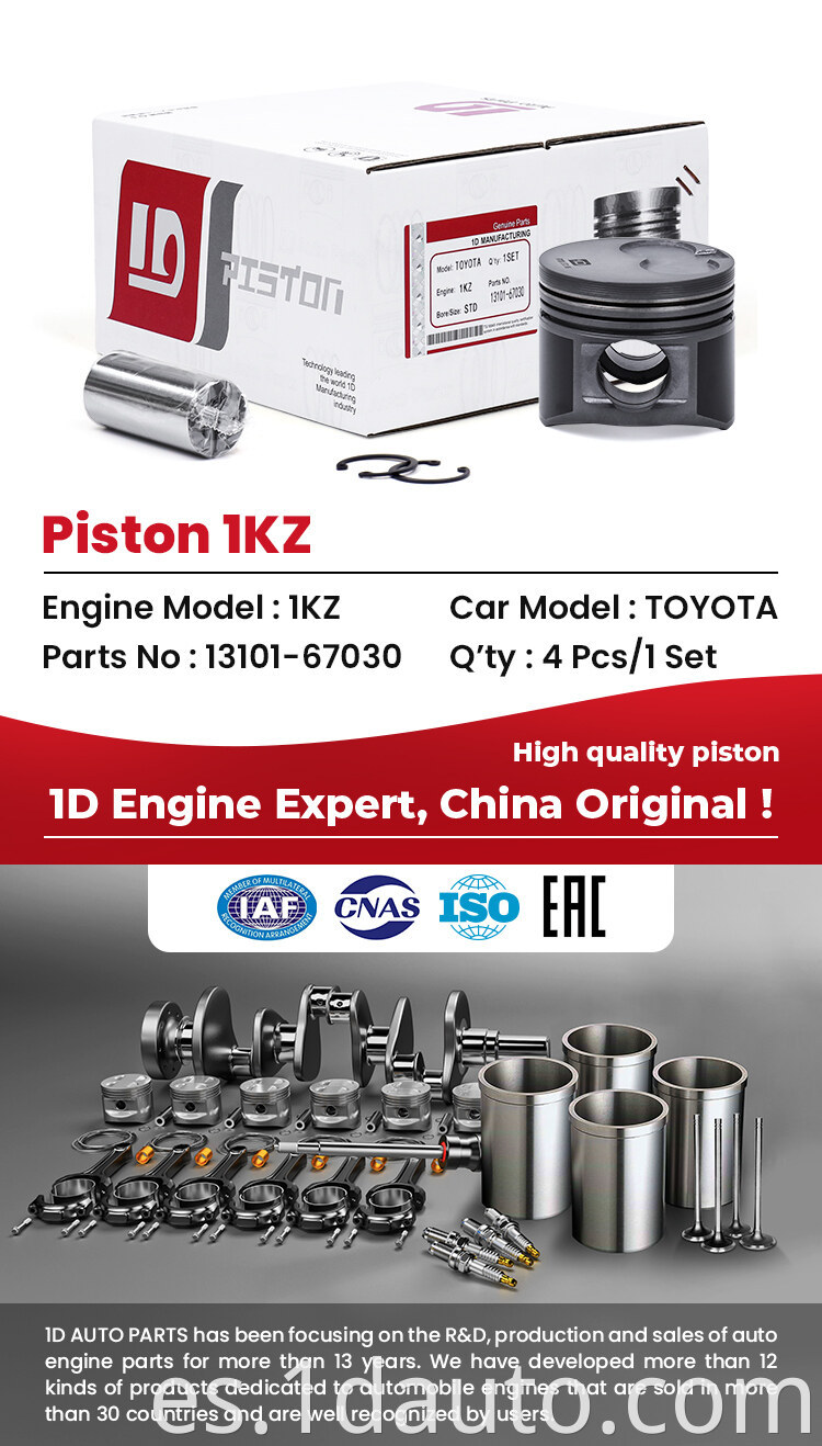 Auto Engine 1KZ Piston for Toyota